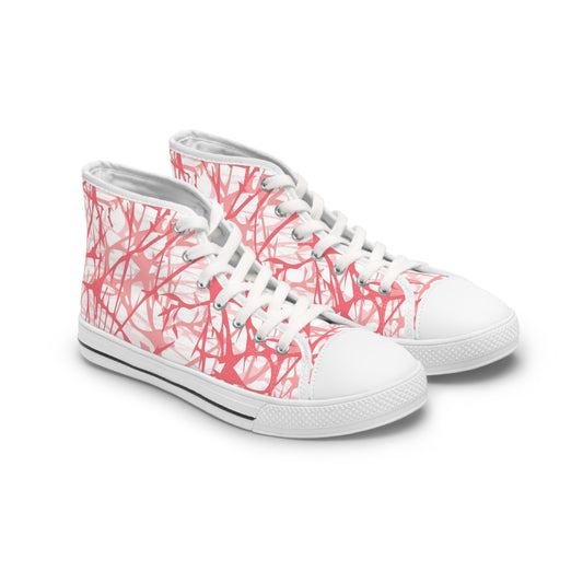 Bursting Red - Women's High Top