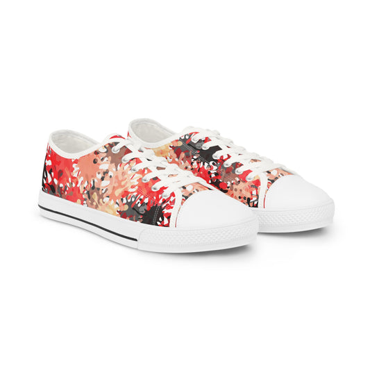 Color Splash Men's Low Top Sneakers