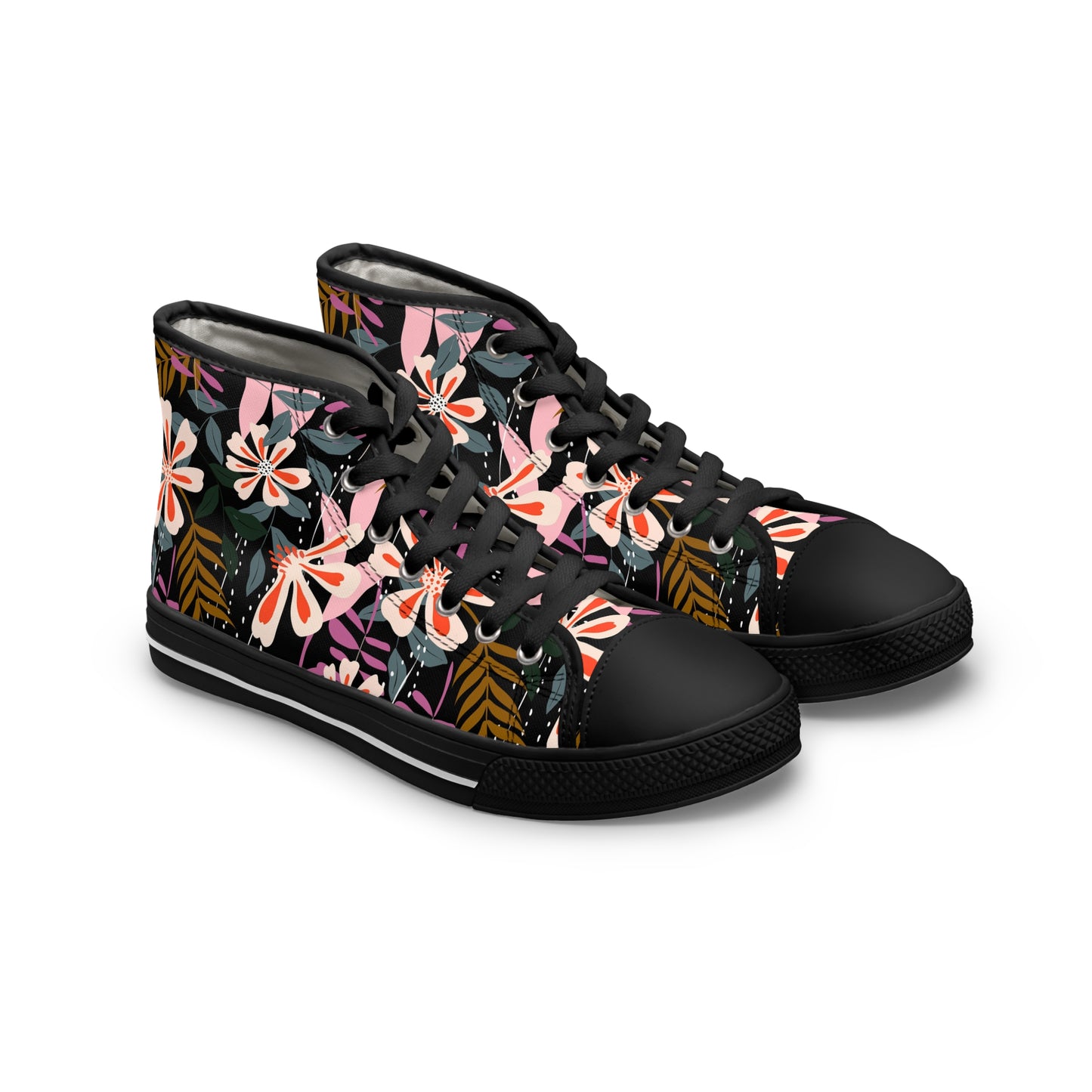 Floral Fusion - Women's High Top