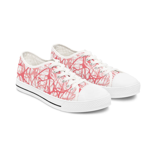 Bursting Red - Women's Low Top